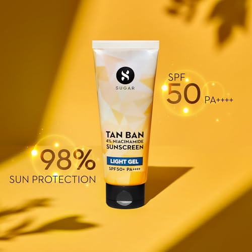 SUGAR Cosmetics Tan Ban Sunscreen SPF50 PA++++ Light Gel - Image 3