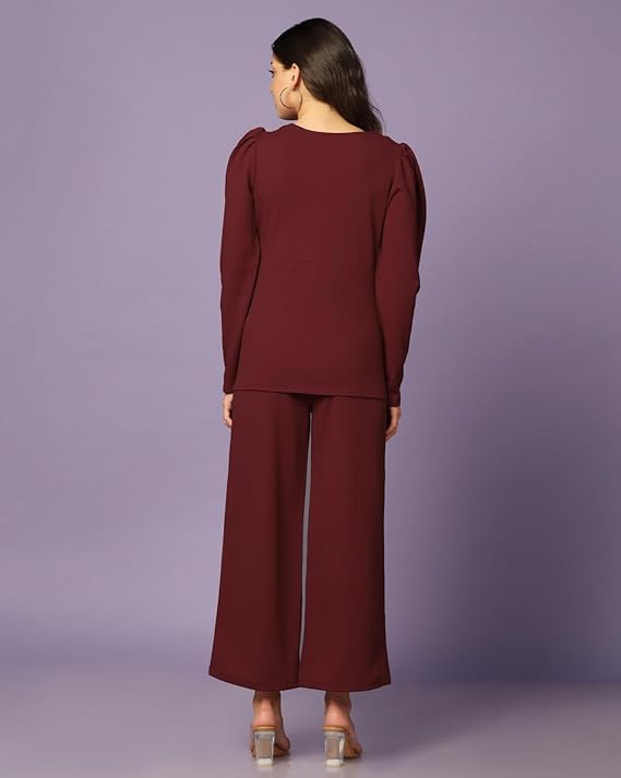 Leriya Fashion Women Co Ord Set for Women | Co Ord Set for Women Stylish | Festive Co Ord Set for Wo - Authentic Leriya Fashion | UrbanThreads - Image 3