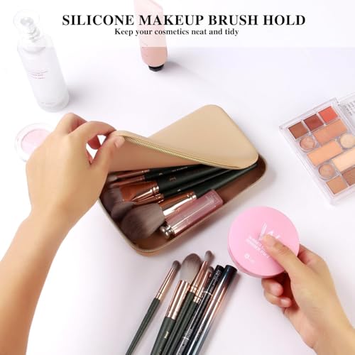 INOVERA Makeup Brush Holder Pouch Case for Travel - Image 5