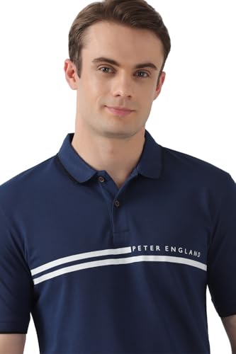 Peter England Solid Pique Polo - Image 5