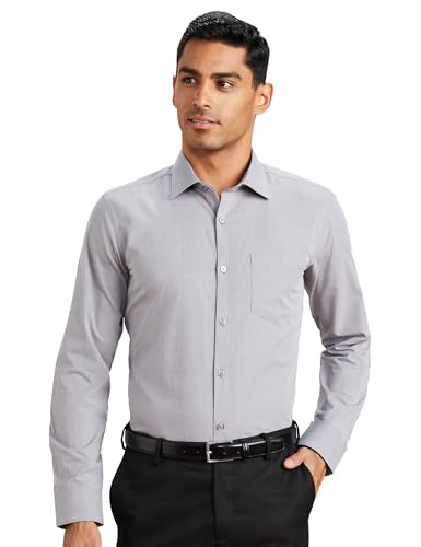 Amazon Brand Symbol Men's Cotton Rich Formal Shirt Full Sleeve Regular Fit - Image 2