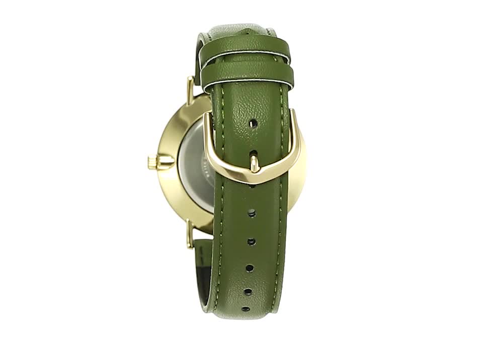 Casio Analogue Men's Watch Green Dial Green Strap - Image 4