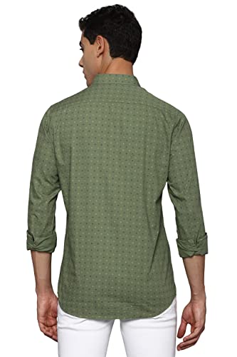 Allen Solly Men's 100% Cotton Straight Fit Shirt - Image 4