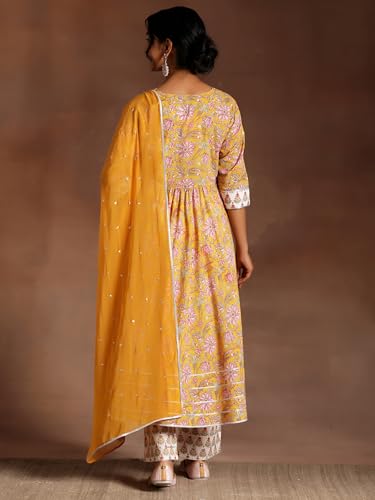 Libas Women Cotton Printed Kurta Sets - Authentic Libas Clothing | UrbanThreads - Image 4