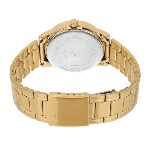 Casio Enticer Gold & White Analog Watch - Image 5