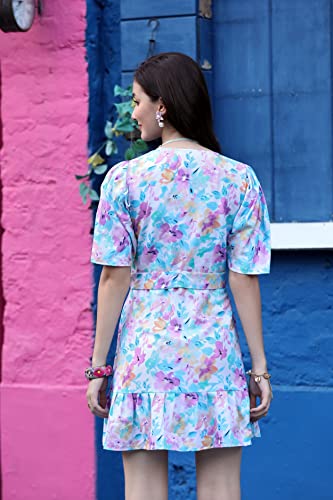 Leriya Fashion Western Dresses for Women |A-Line Knee-Length Dress | Indo Western Dress for Women| S - Authentic Leriya Clothing | UrbanThreads - Image 4