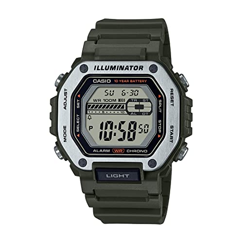 Casio MWD-110H-3AVDF Digital Green Dial Men Watch - Image 2