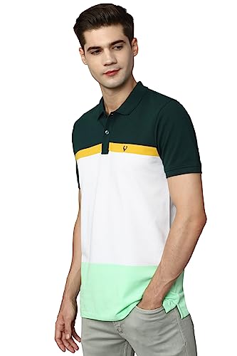 Allen Solly Men's Cotton Regular Fit Polo T-Shirt - Image 3