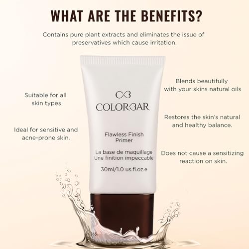 Colorbar Flawless Finish Primer 30 ml Transparent Gel - Image 4