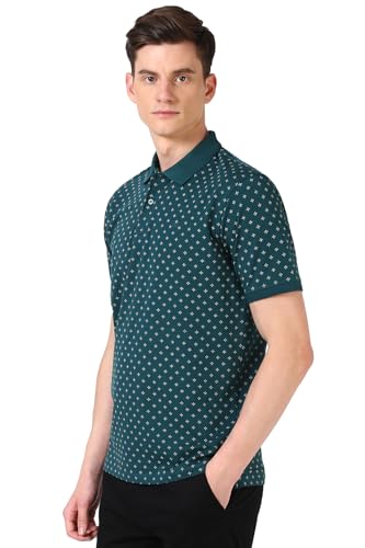 Peter England Men's Cotton Regular Fit Polo T-Shirt - Image 3