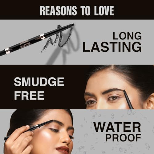 INSIGHT Smudge Free Eyebrow Pencil Matte Finish Waterproof - Image 4