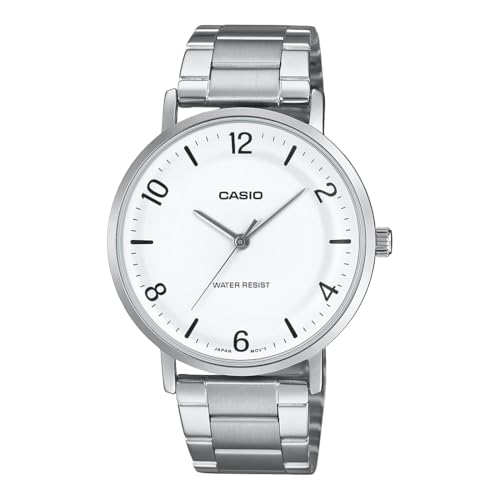 Casio Enticer White Dial Watch for Men - Image 2