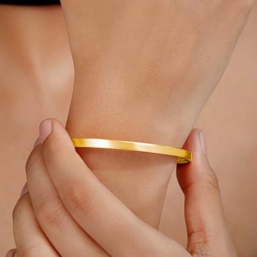 ZAVYA 925 Sterling Silver Bangle |Gift for Women & Girls | With Authenticity Certificate & 925 Stamp - Authentic ZAVYA Fashion | UrbanThreads - Image 4