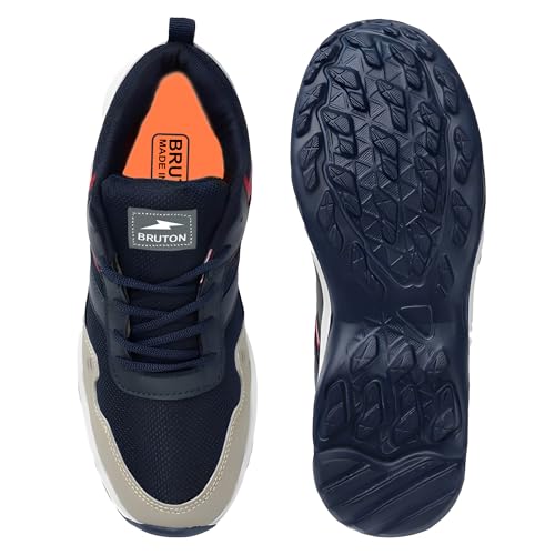 BRUTON EVA Lite Sport Shoes Running Shoes for Men- Blue - Authentic BRUTON Footwear | UrbanThreads - Image 5