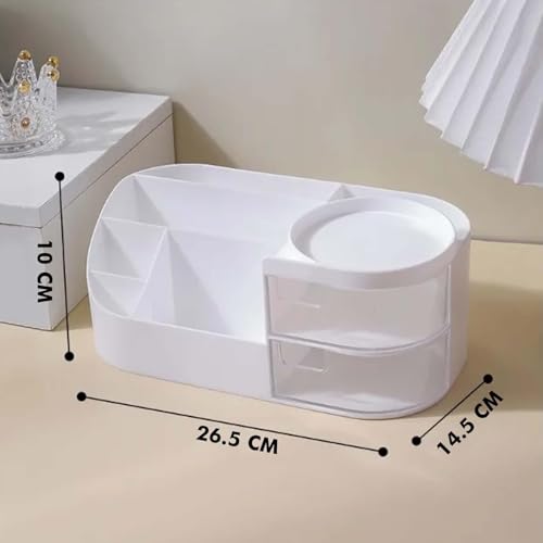 Boniry Makeup Organizer Plastic Countertop Storage - Image 3