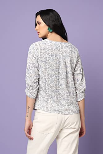 Leriya Fashion Women's Rayon Casual Loose Fit Oversized Fit T-Shirt - Authentic Leriya Clothing | UrbanThreads - Image 3