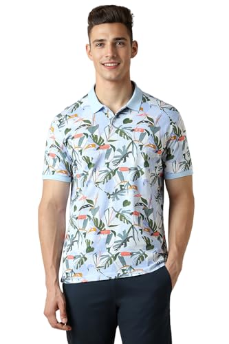 Allen Solly Men's 100% Cotton Regular Fit T-Shirt - Image 2