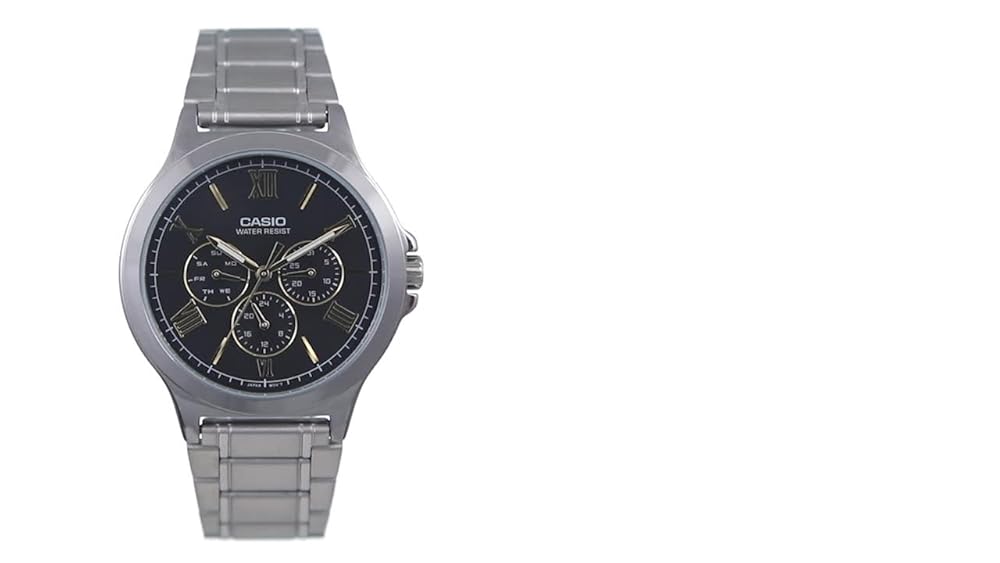 Casio Enticer Black Dial Men's Watch - Image 3