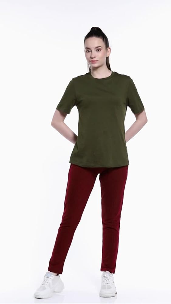 Allen Solly Women's Regular Fit Mid Rise Track Pant - Image 3