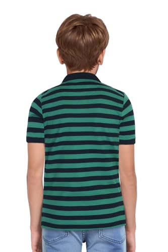 Allen Solly Boy's Cotton Regular Fit Polo T-Shirt - Image 3