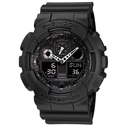 Casio G-Shock GA-100-1A1DR Analog-Digital Men Watch Black - Image 2