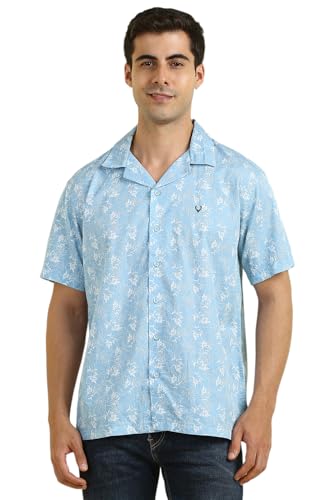 Allen Solly Men Cotton Regular Fit Resort Collar Shirt - Image 2