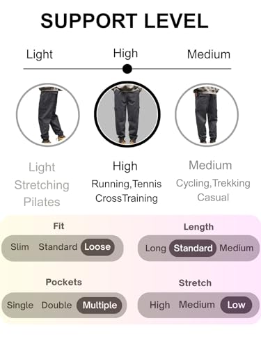 Leriya Fashion Men's Mid Rise Cargo Pants with 6 Pockets, Premium Cotton Drawstring Trousers, Comfor - Authentic Leriya Clothing | UrbanThreads - Image 5