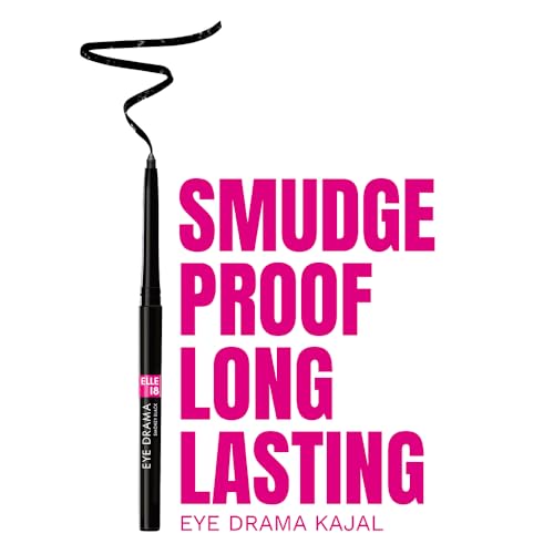 Elle18 Eyedrama Kajal Smokey Black - Image 4