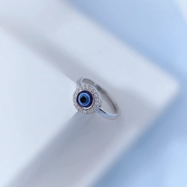 ZAVYA 925 Sterling Silver Rhodium Plated Ring | Gift for Women and Girls | With Certificate of Authe - Authentic ZAVYA Accessories | UrbanThreads - Image 3