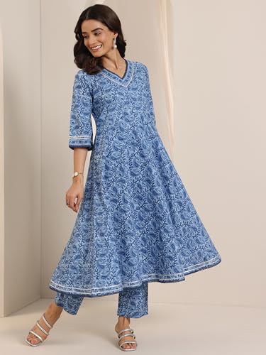 Libas Women's Cotton Kurta Sets - Authentic Libas Clothing | UrbanThreads - Image 4