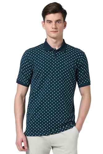 Peter England Men's Cotton Blend Modern Fit T-Shirt - Image 2