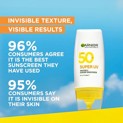 Garnier Super UV Invisible Serum Sunscreen SPF 50 PA++++ - Image 5