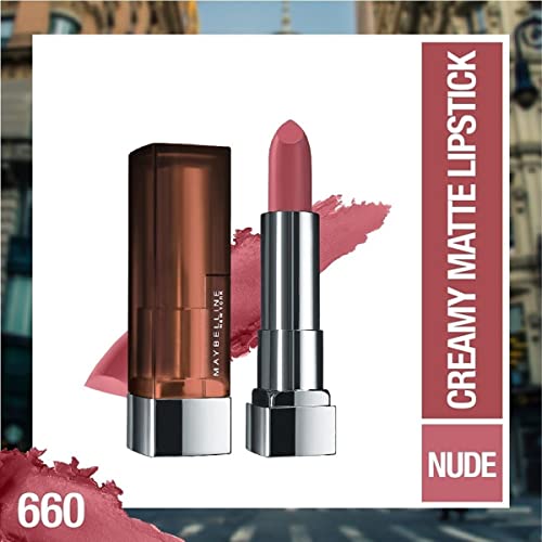 Maybelline Color Sensational Creamy Matte Lipstick 12HR - Image 4