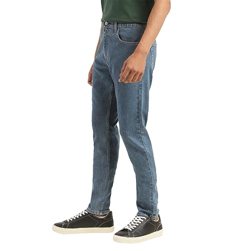 Levi's Men's 511 Slim Fit Mid Rise Blue Jeans - Image 5