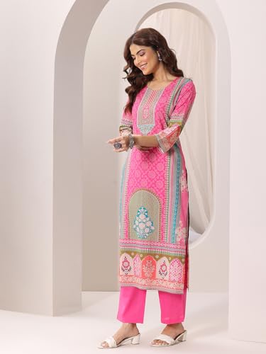 Libas Cotton Kurta Sets for Women | UrbanThreads.in - Image 5