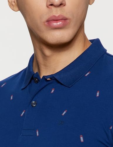 Peter England Men's Cotton Regular Fit Half Sleeve Polo T-Shirt - Image 5