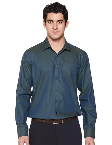 Van Heusen Men's Slim Fit Premium Ceremonial 100% Cotton Print Shirt - Authentic Van Clothing | UrbanThreads - Image 2