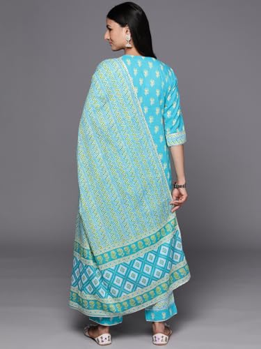 Libas Printed Cotton Kurta Set | UrbanThreads.in - Image 5