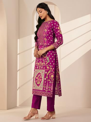 Libas Printed Cotton Kurta Set - Stylish Ethnic Wear | UrbanThreads - Image 3