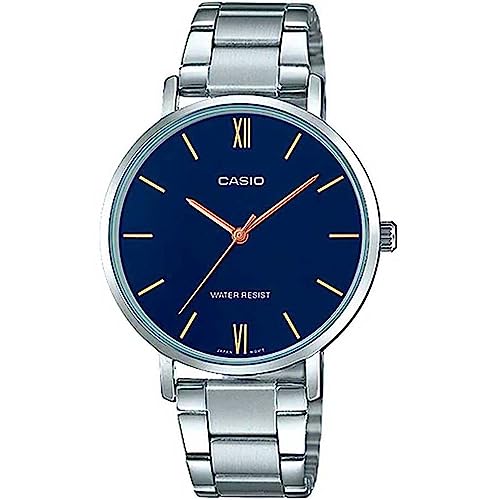Casio Enticer Analog Blue Dial Women's Watch LTP-VT01D-2BUDF - Image 2