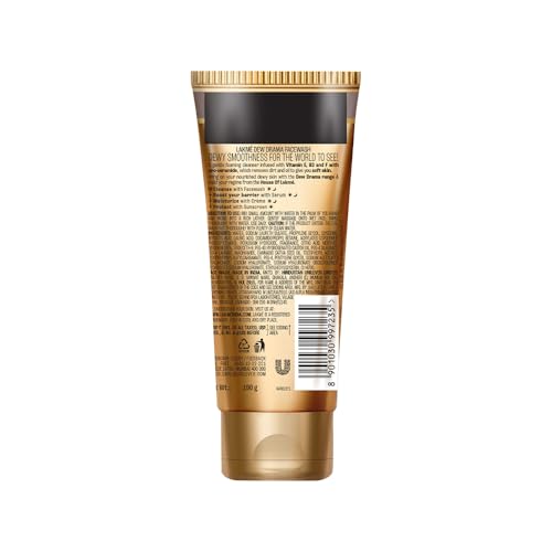 LAKMÉ Dew Drama Facewash Pro-Ceramides 6% Vitamin E 100gm - Image 4