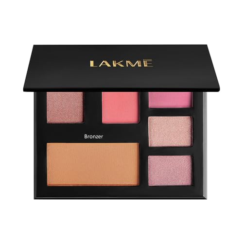 Lakme Glitterati Face Palette Night Diva High Pigment - Image 2