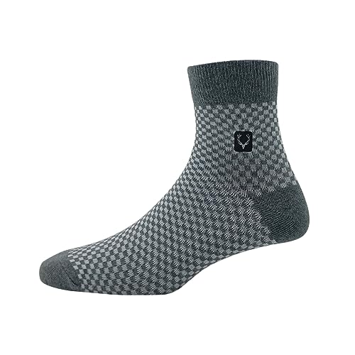 Allen Solly Men's Cotton Quarter Length Socks Pack of 3 - Image 3