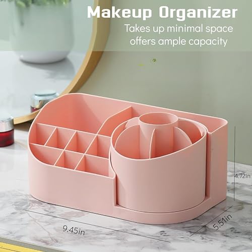Boniry Cosmetic Organizer 360 Rotating for Nail Polish and Brushes - Image 4