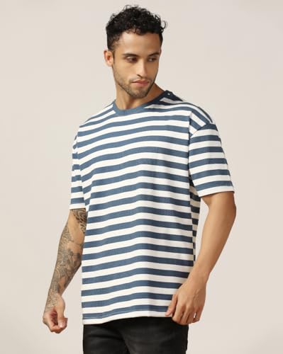 Leriya Fashion Mens T-Shirt | t Shirt for Men| Oversized t Shirt for Men| Loose Fit t Shirt for Men - Authentic Leriya Clothing | UrbanThreads - Image 5