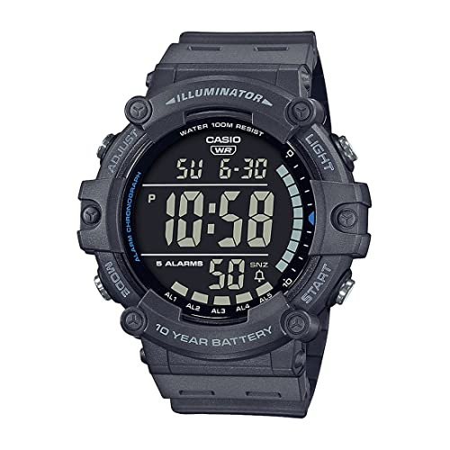 Casio Youth Digital Watch - Black - Image 2