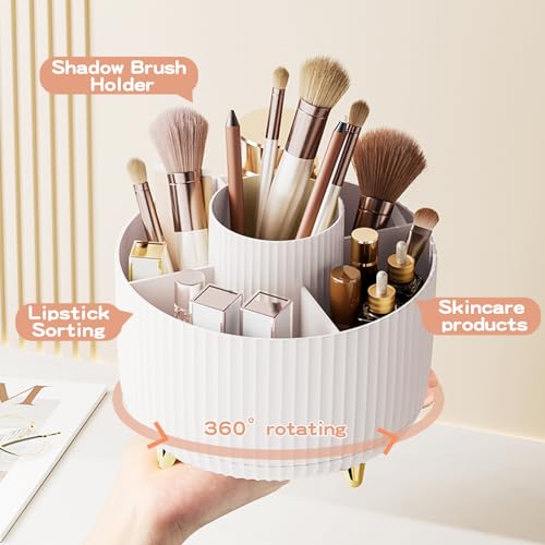 Zeinwap 360° Rotating Makeup Brush Holder Organizer - Image 5