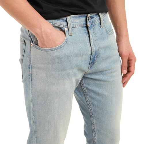 Levi's Men's 512 Slim Tapered Fit Mid Rise Blue Jeans - Image 5