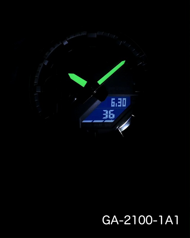 Casio G-Shock GA-2100-1A1DR Black Analog-Digital Men's Watch - Image 5