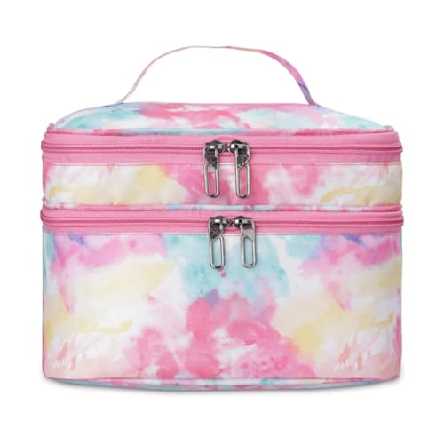 KUKLAR Nylon Waterproof Extra Large Makeup Kit Organizer - Image 2